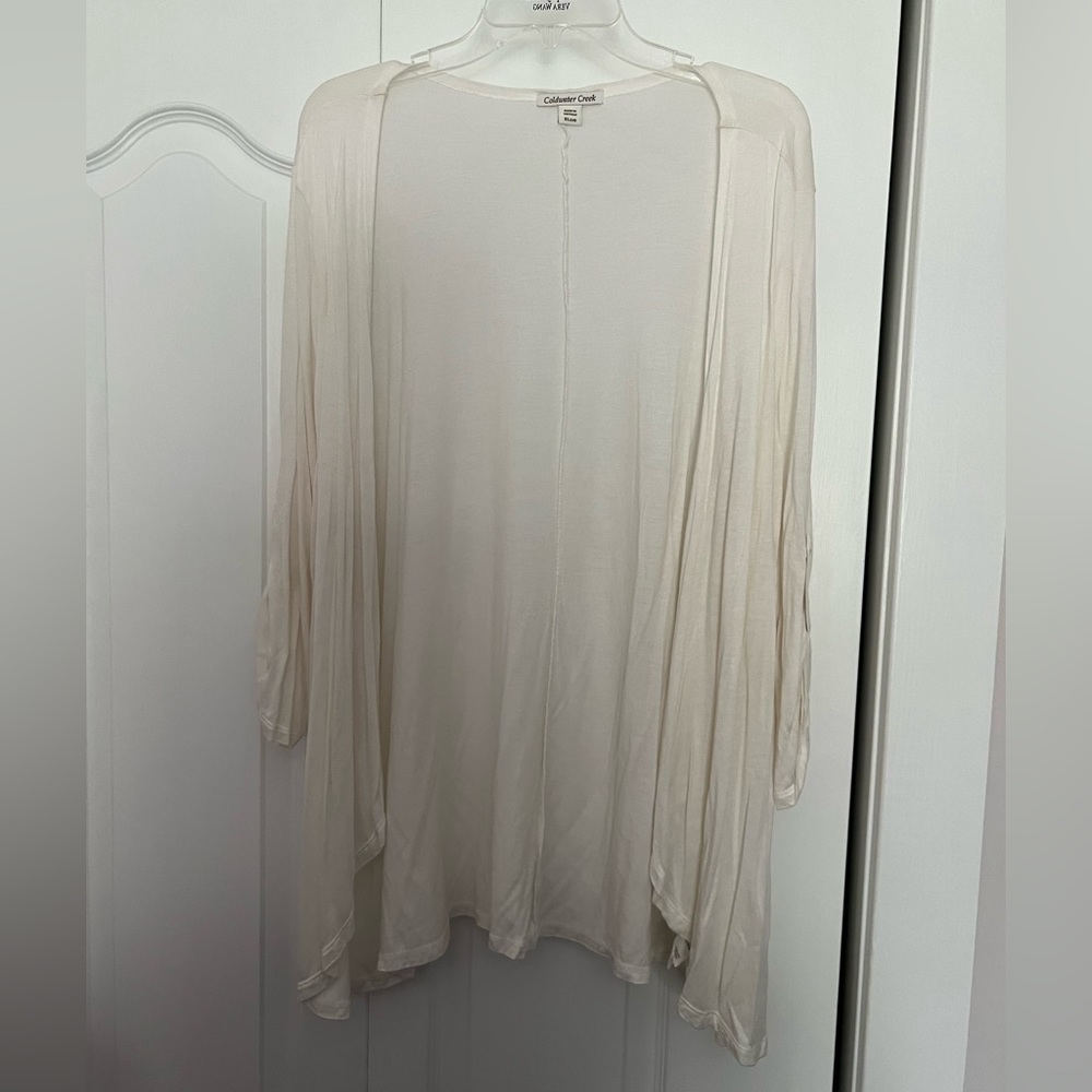 Cream Coldwater Creek light Jacket